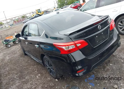 2018 Nissan Sentra Sr из США, поврежденный, VIN 3N1AB7AP6JY235192